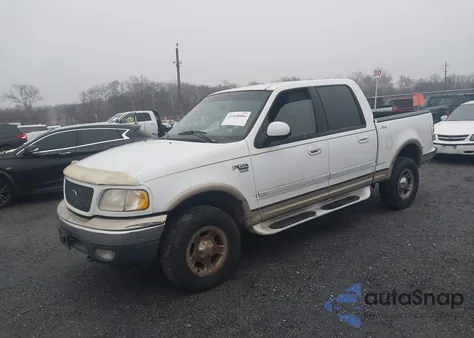 2001 Ford F-150 King Ranch Edition/Lariat/Xlt from USA, damaged, VIN 1FTRW08L81KE30191